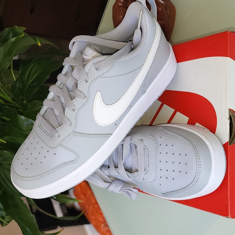 Nike Court Borough Low 2 (Wolf Grey/White)